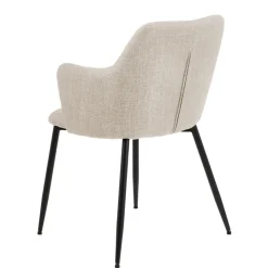 Eetkamerstoelen< Eetkamerstoel Iben Beige
