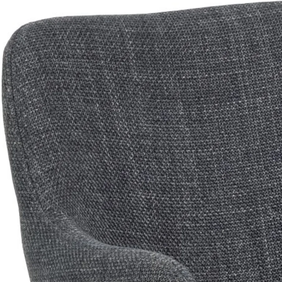 Eetkamerstoelen< Eetkamerstoel Iben Donkergrijs