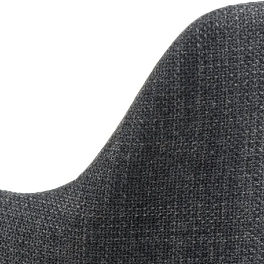 Eetkamerstoelen< Eetkamerstoel Iben Donkergrijs