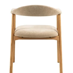 Eetkamerstoelen< Eetkamerstoel Ingmar Beige
