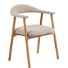 Eetkamerstoelen< Eetkamerstoel Ingmar Beige
