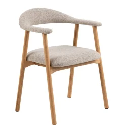 Eetkamerstoelen< Eetkamerstoel Ingmar Beige