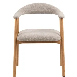 Eetkamerstoelen< Eetkamerstoel Ingmar Beige