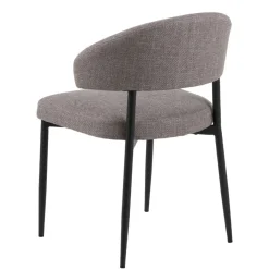 Eetkamerstoelen< Eetkamerstoel Jutta Taupe