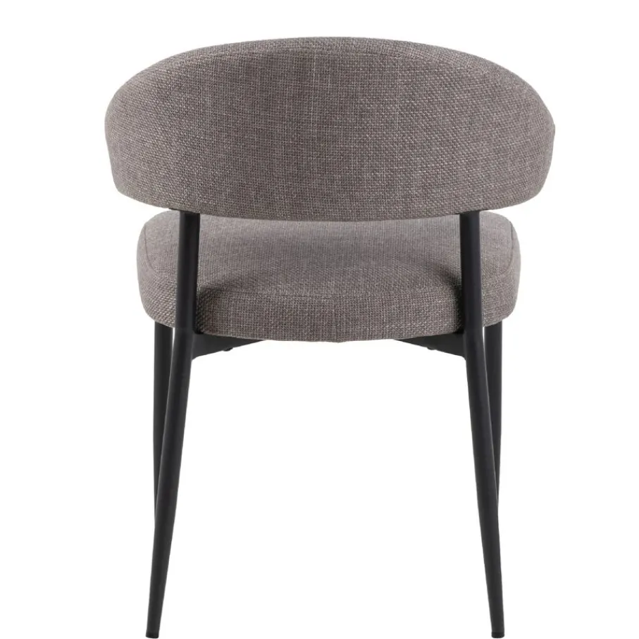 Eetkamerstoelen< Eetkamerstoel Jutta Taupe
