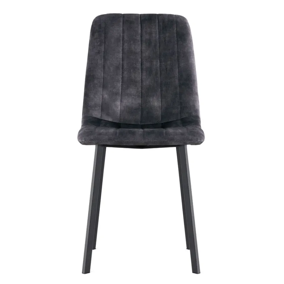 Eetkamerstoelen< Eetkamerstoel Kace Antraciet
