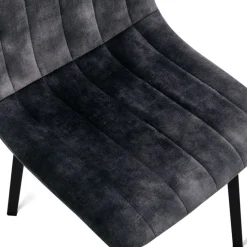 Eetkamerstoelen< Eetkamerstoel Kace Antraciet
