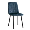 Eetkamerstoelen< Eetkamerstoel Kace Blauw