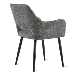 Eetkamerstoelen< Eetkamerstoel Kegan Antraciet