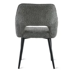 Eetkamerstoelen< Eetkamerstoel Kegan Antraciet