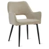 Eetkamerstoelen< Eetkamerstoel Kegan Beige