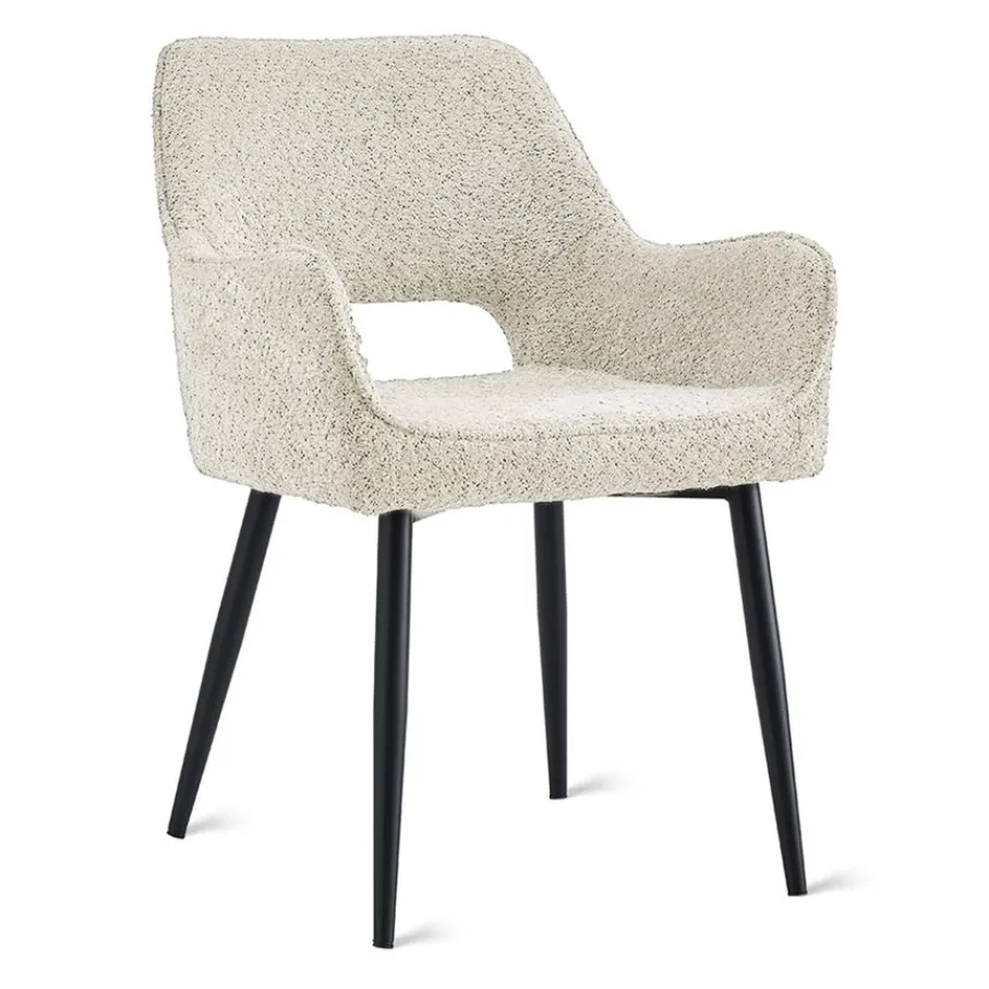 Eetkamerstoelen< Eetkamerstoel Kegan Beige