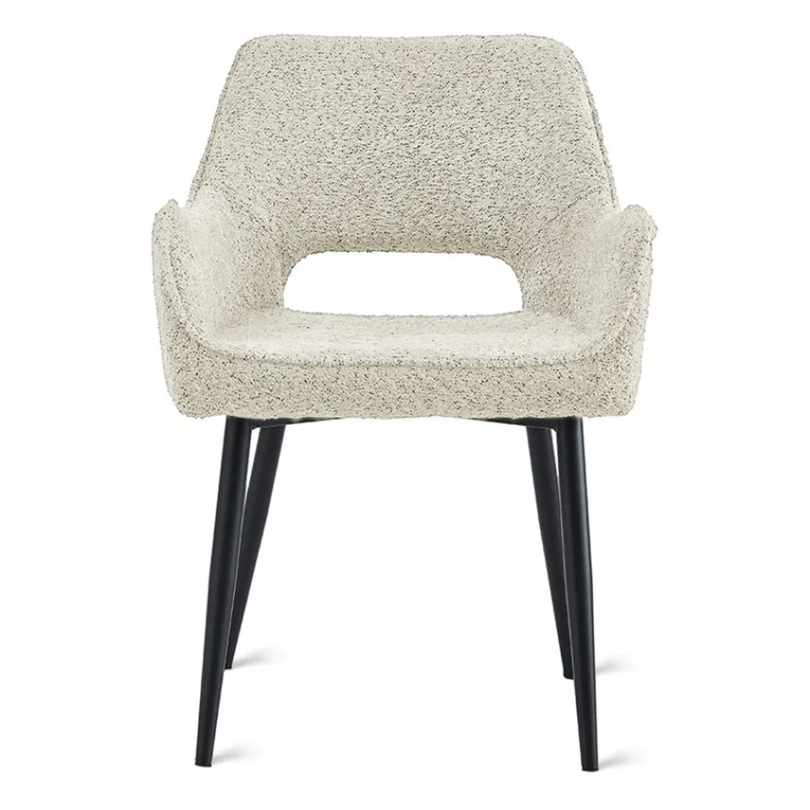 Eetkamerstoelen< Eetkamerstoel Kegan Beige