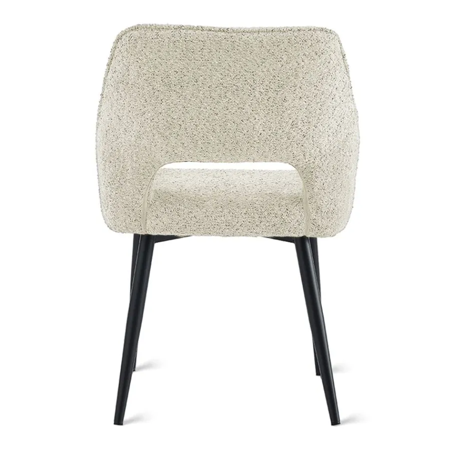Eetkamerstoelen< Eetkamerstoel Kegan Beige