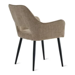 Eetkamerstoelen< Eetkamerstoel Kegan Bruin