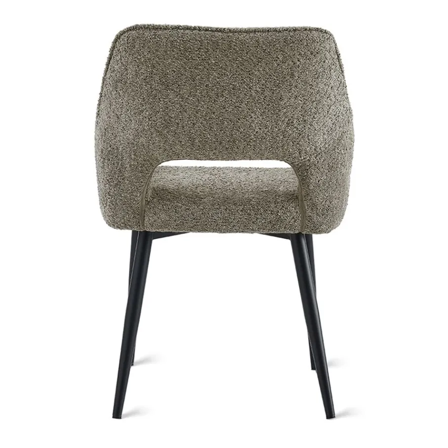 Eetkamerstoelen< Eetkamerstoel Kegan Taupe