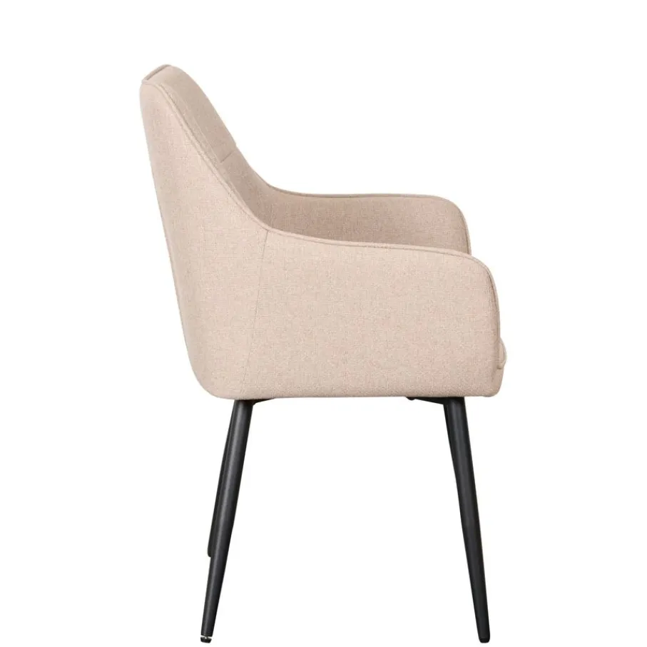Eetkamerstoelen< Eetkamerstoel Leuven Beige