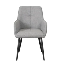 Eetkamerstoelen< Eetkamerstoel Leuven Grijs