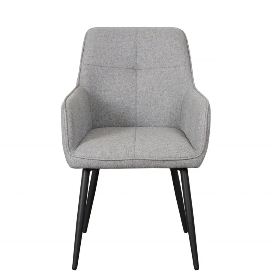 Eetkamerstoelen< Eetkamerstoel Leuven Grijs