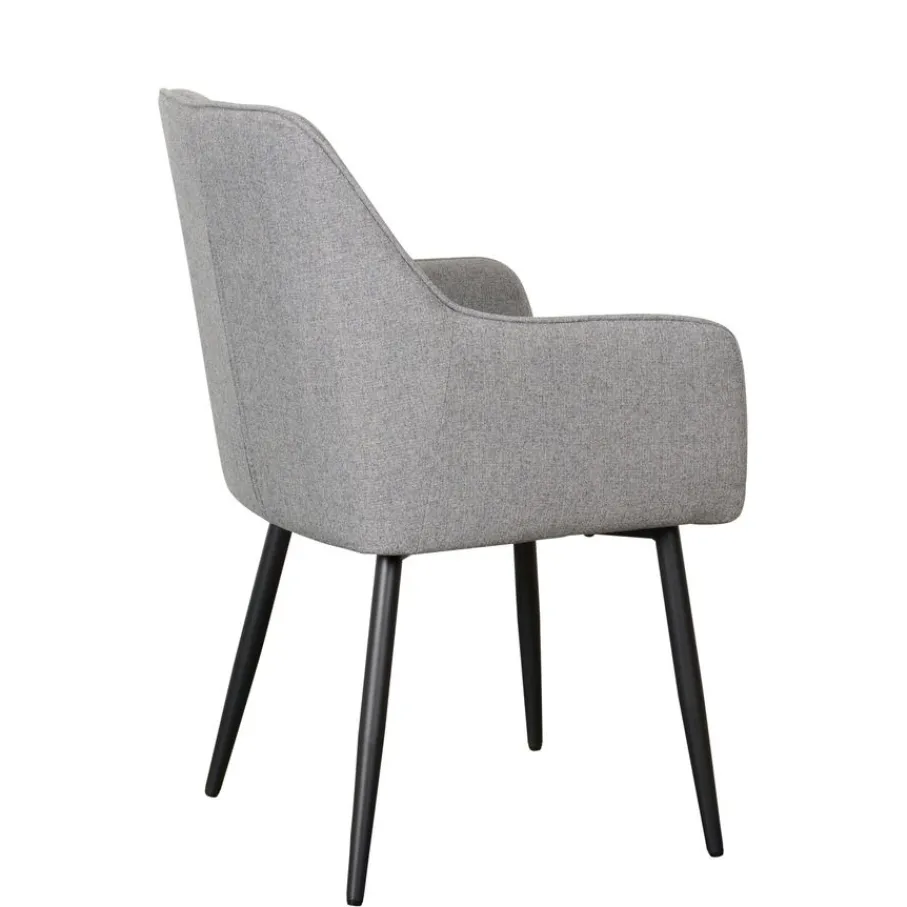 Eetkamerstoelen< Eetkamerstoel Leuven Grijs