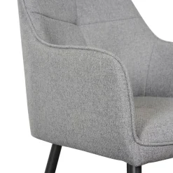Eetkamerstoelen< Eetkamerstoel Leuven Grijs