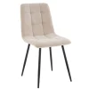 Eetkamerstoelen< Eetkamerstoel Lier Beige