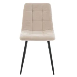 Eetkamerstoelen< Eetkamerstoel Lier Beige