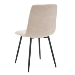 Eetkamerstoelen< Eetkamerstoel Lier Beige
