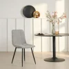 Eetkamerstoelen< Eetkamerstoel Lier Grijs