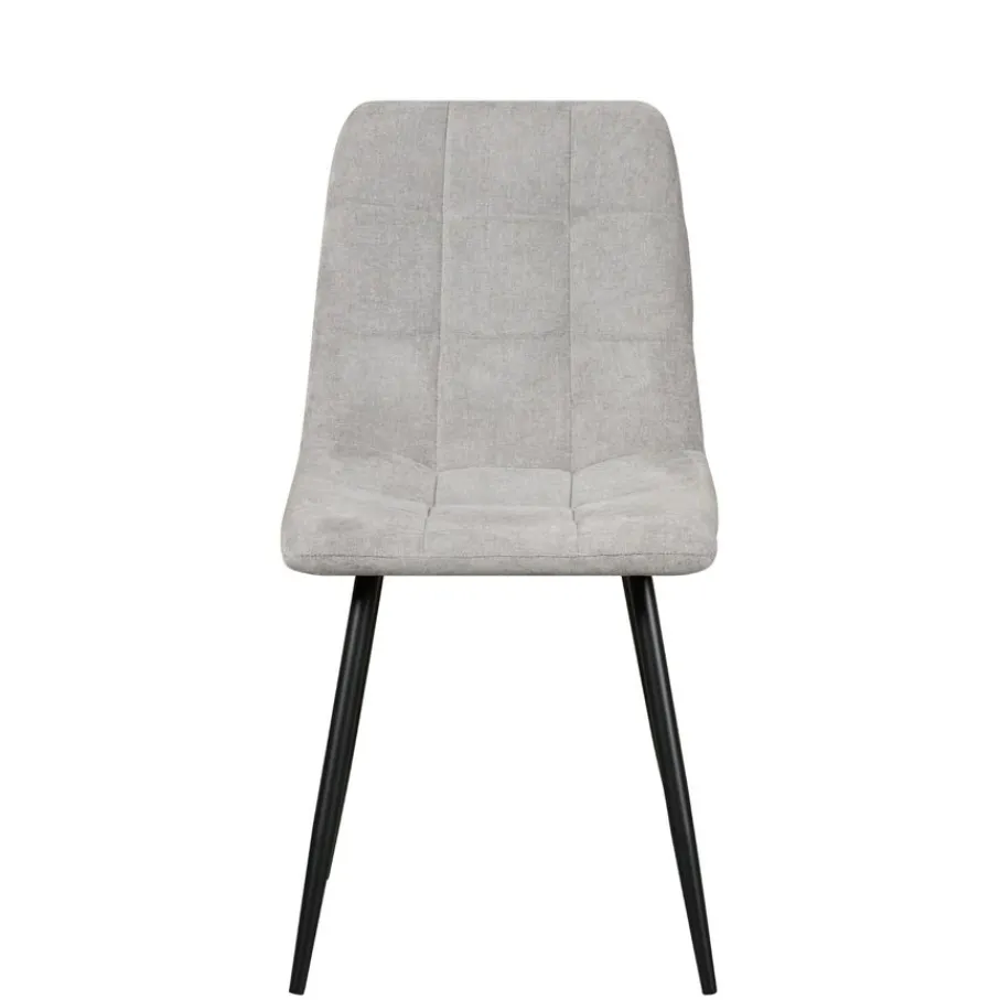 Eetkamerstoelen< Eetkamerstoel Lier Grijs