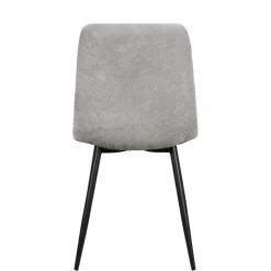 Eetkamerstoelen< Eetkamerstoel Lier Grijs