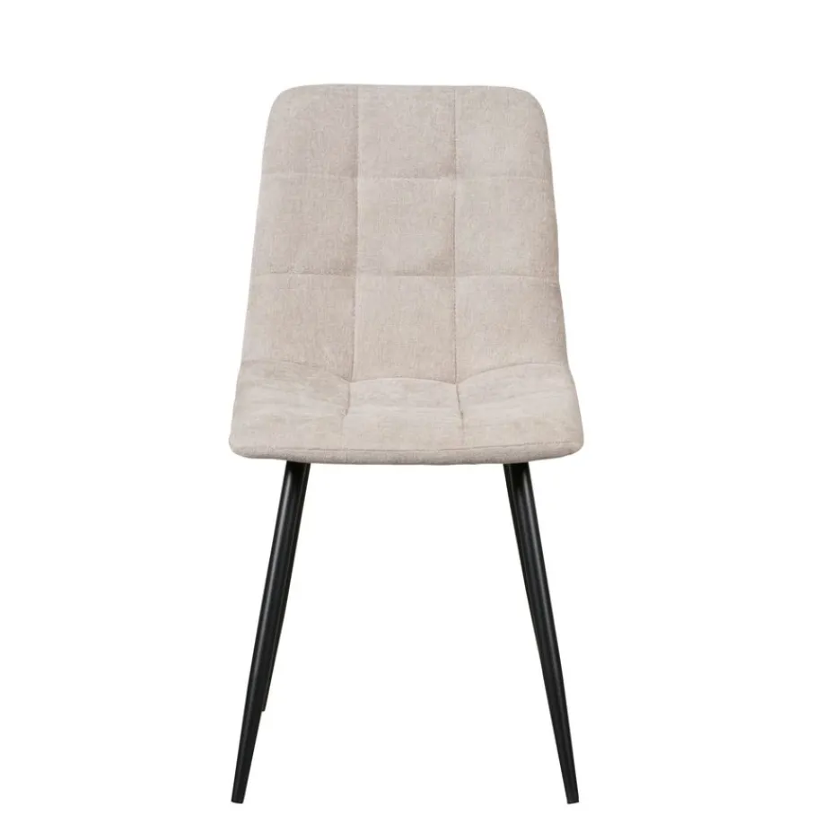 Eetkamerstoelen< Eetkamerstoel Lier Lichtbeige