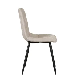 Eetkamerstoelen< Eetkamerstoel Lier Lichtbeige