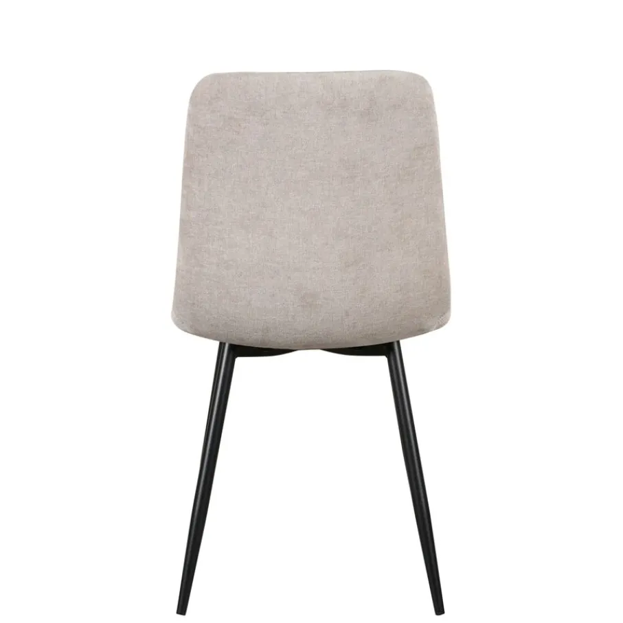 Eetkamerstoelen< Eetkamerstoel Lier Lichtbeige