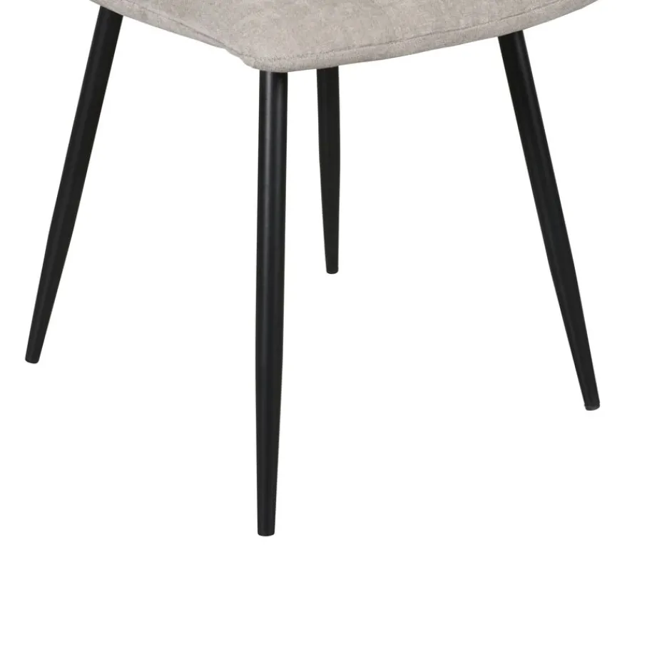 Eetkamerstoelen< Eetkamerstoel Lier Lichtbeige