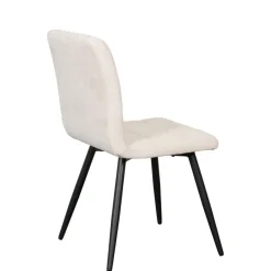 Eetkamerstoelen< Eetkamerstoel Luik Crème