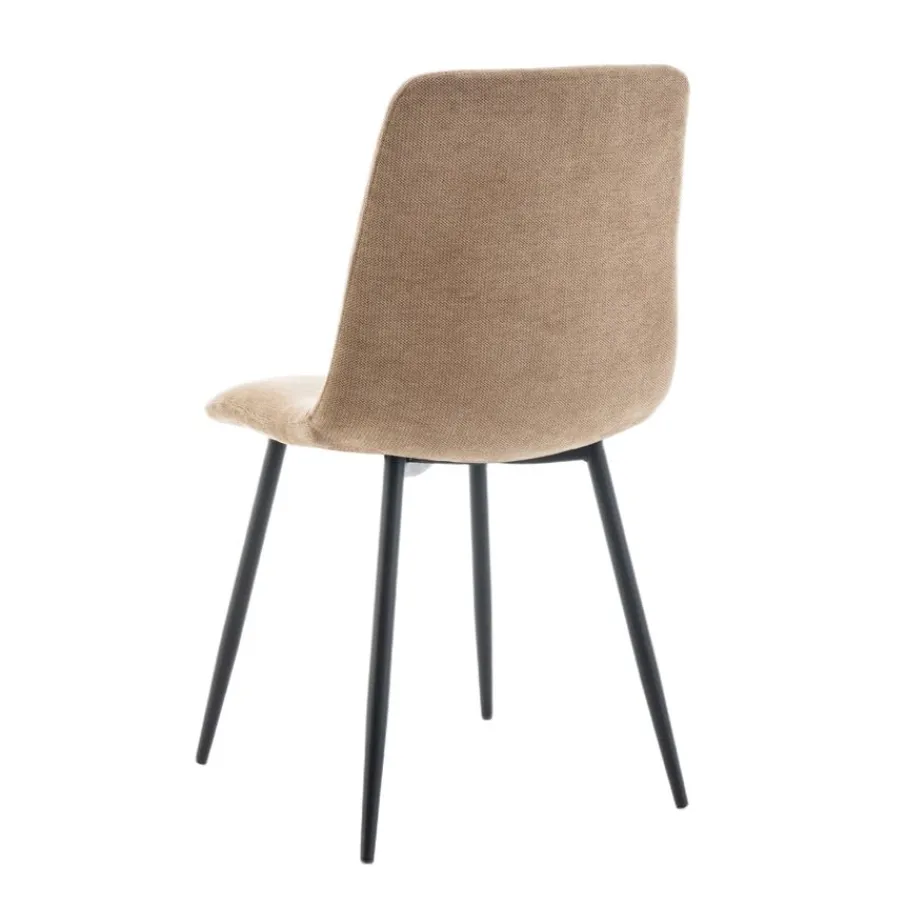 Eetkamerstoelen< Eetkamerstoel Nessa Taupe