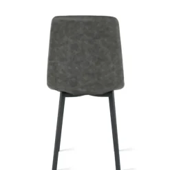Eetkamerstoelen< Eetkamerstoel Piet Antraciet