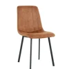Eetkamerstoelen< Eetkamerstoel Piet Cognac