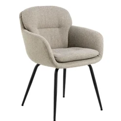 Eetkamerstoelen< Eetkamerstoel Rikke Beige