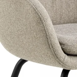 Eetkamerstoelen< Eetkamerstoel Rikke Beige