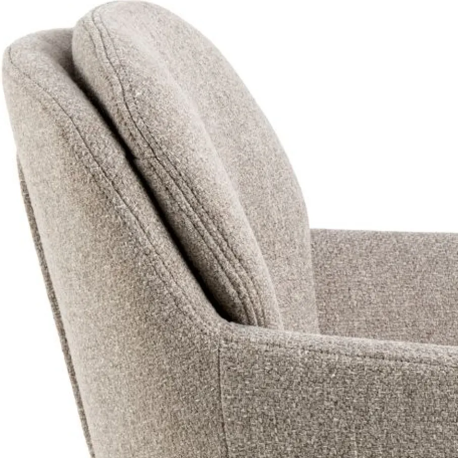 Eetkamerstoelen< Eetkamerstoel Rikke Beige