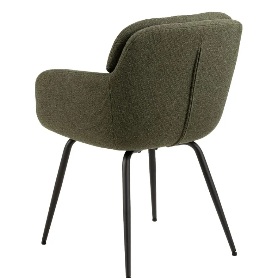 Eetkamerstoelen< Eetkamerstoel Rikke Groen