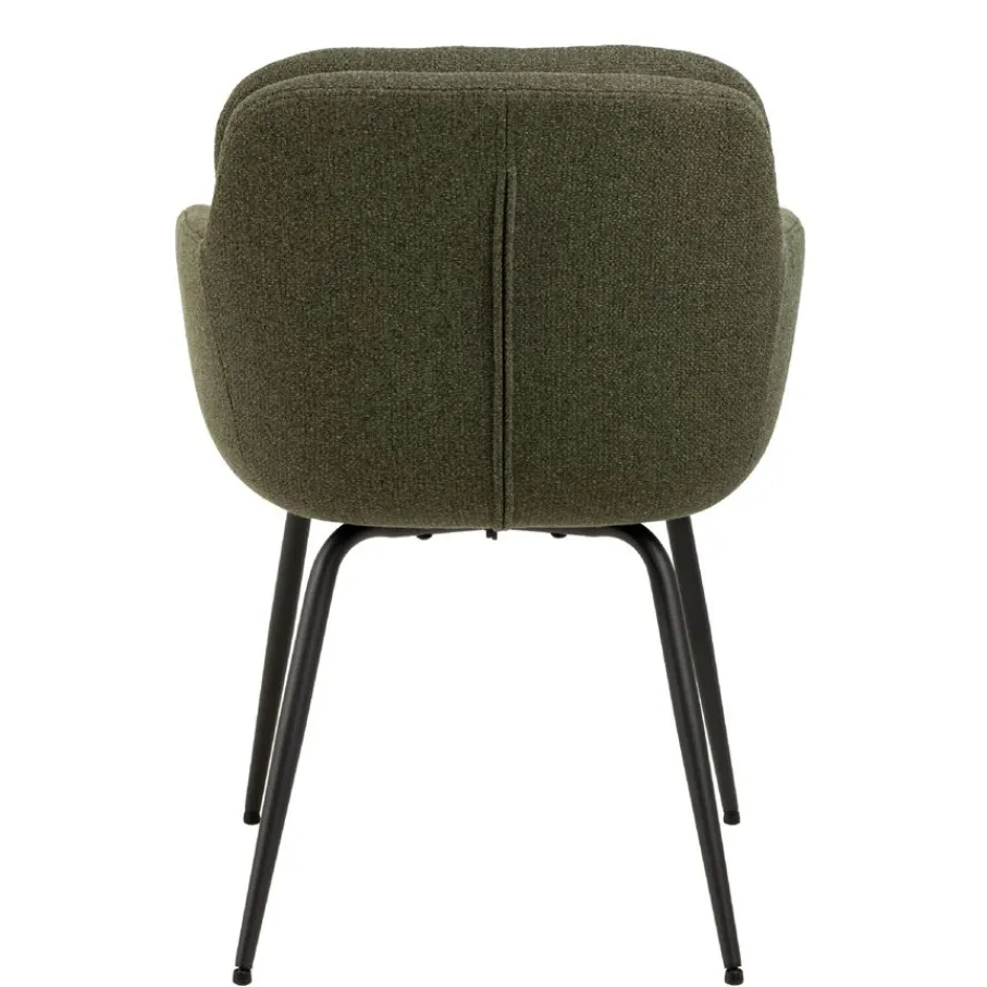 Eetkamerstoelen< Eetkamerstoel Rikke Groen