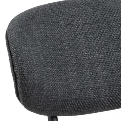 Eetkamerstoelen< Eetkamerstoel Silje Donkergrijs