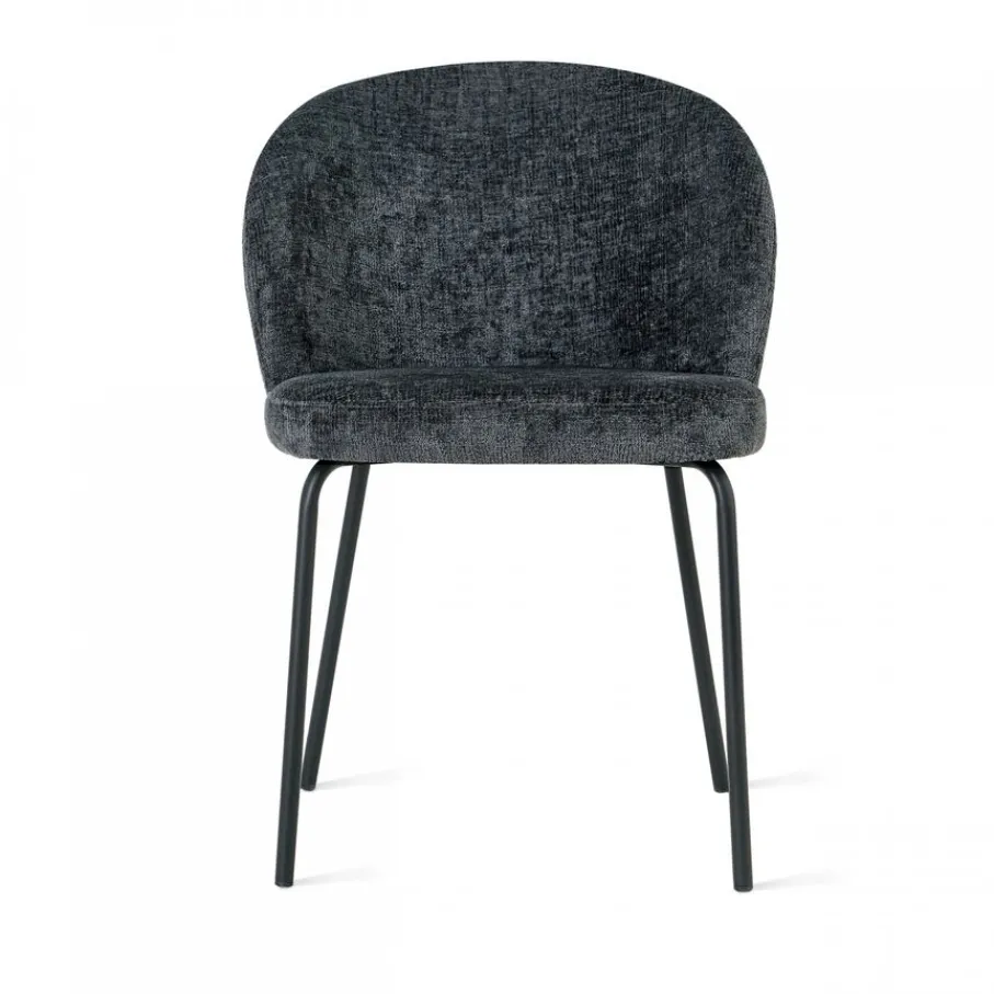Eetkamerstoelen< Eetkamerstoel Tamar Antraciet