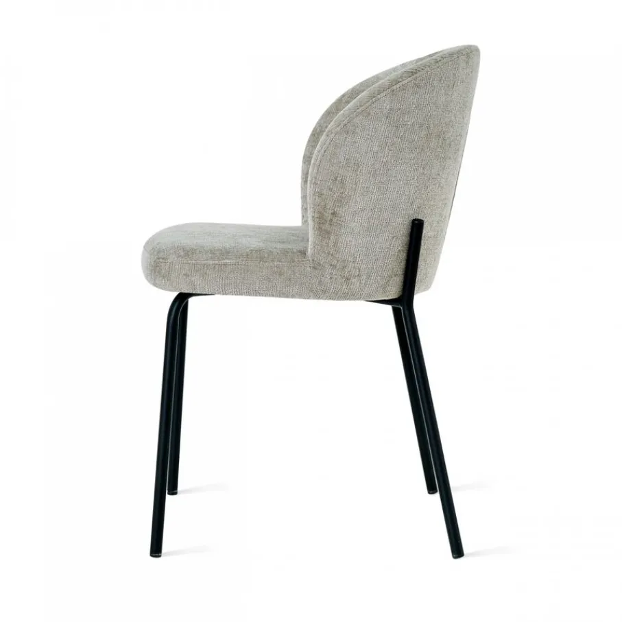Eetkamerstoelen< Eetkamerstoel Tamar Beige