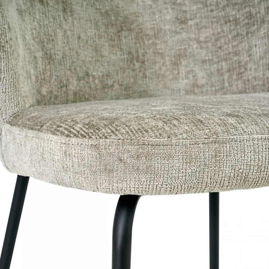 Eetkamerstoelen< Eetkamerstoel Tamar Beige