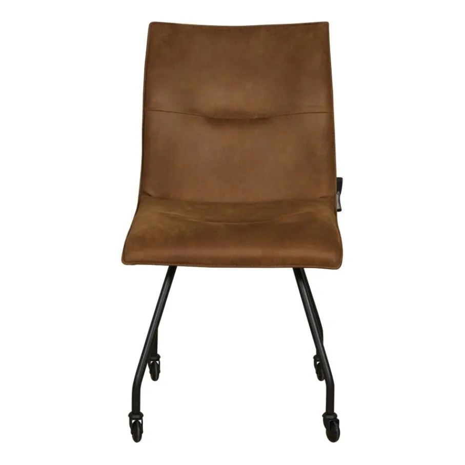 Eetkamerstoelen< Eetkamerstoel Trondheim Cognac