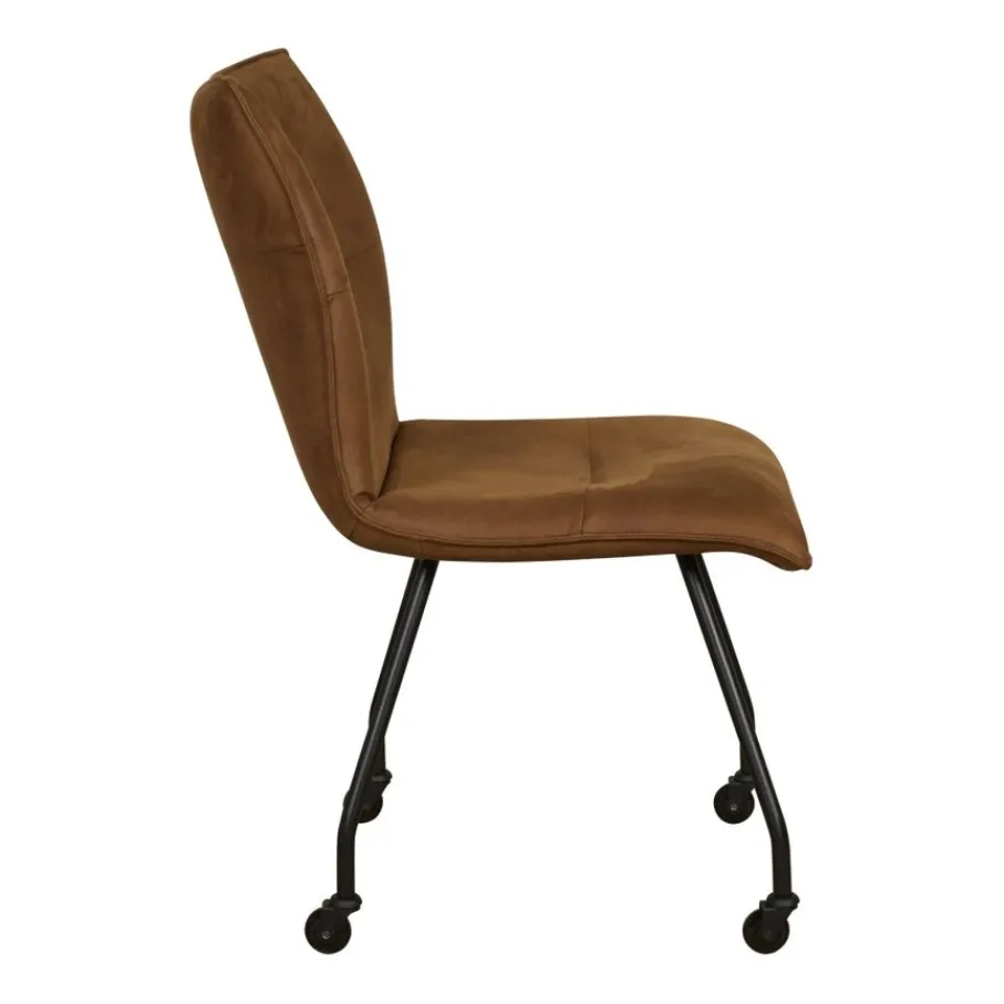 Eetkamerstoelen< Eetkamerstoel Trondheim Cognac